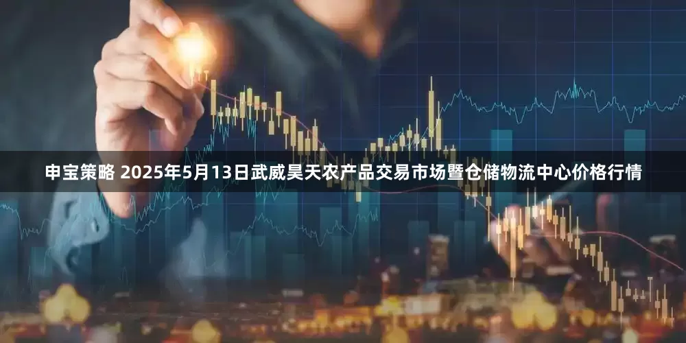 申宝策略 2025年5月13日武威昊天农产品交易市场暨仓储物流中心价格行情