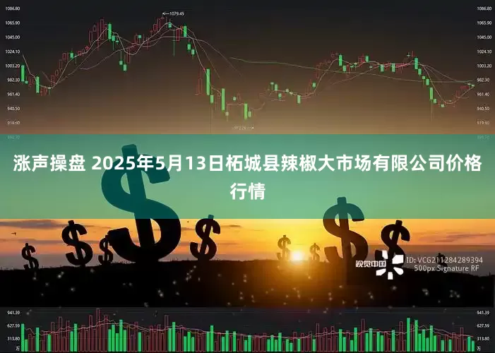涨声操盘 2025年5月13日柘城县辣椒大市场有限公司价格行情