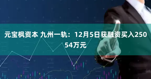 元宝枫资本 九州一轨：12月5日获融资买入25054万元